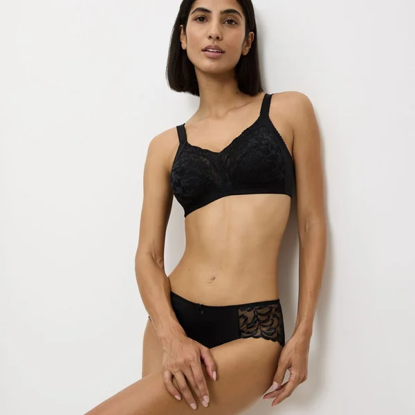 Soutien-Gorge Sans Armatures Noir Delicate Doreen N Triumph