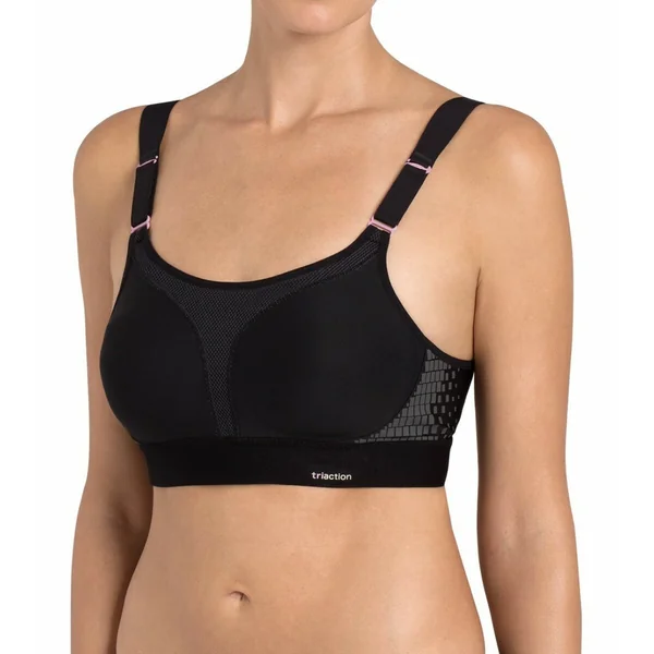 Soutien-gorge sans armatures noir Triaction Extreme Lite N EX Triumph