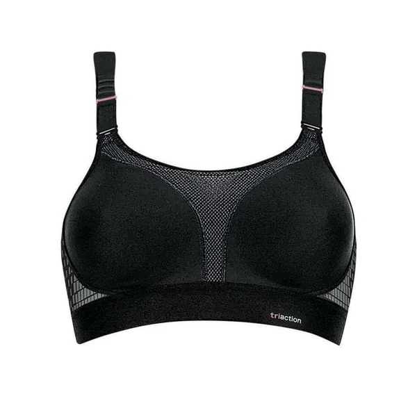 Soutien-gorge sans armatures noir Triaction Extreme Lite N EX Triumph