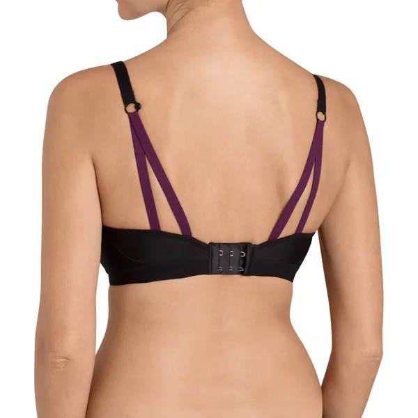 Soutien-gorge sans armatures noir Triaction Free Motion N EX Triumph