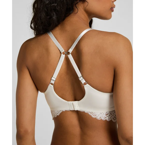 Soutien-gorge sans armatures préformé Andrea - Blanc