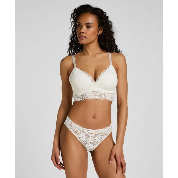 Soutien-gorge sans armatures préformé Andrea - Blanc