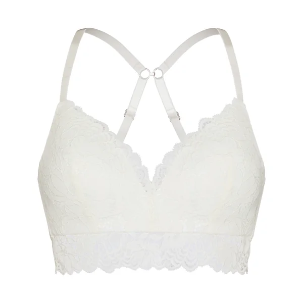 Soutien-gorge sans armatures préformé Andrea - Blanc