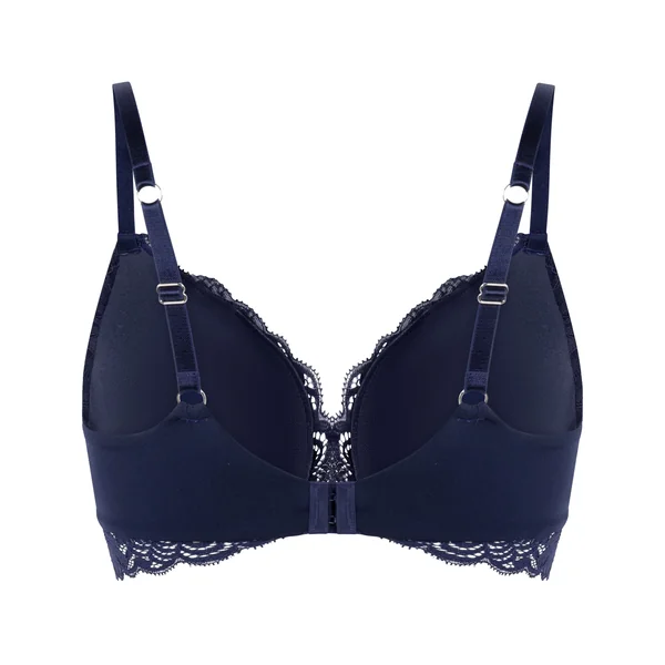 Soutien-gorge sans armatures préformé Andrea - Bleu