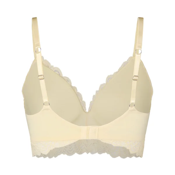 Soutien-gorge sans armatures préformé Andrea - Jaune