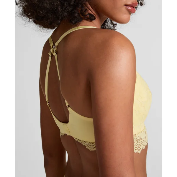 Soutien-gorge sans armatures préformé Andrea - Jaune