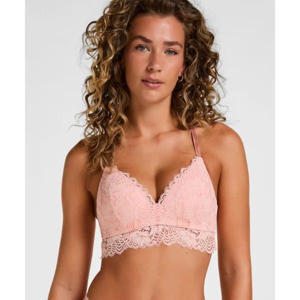 Soutien-gorge sans armatures préformé Andrea - Rose