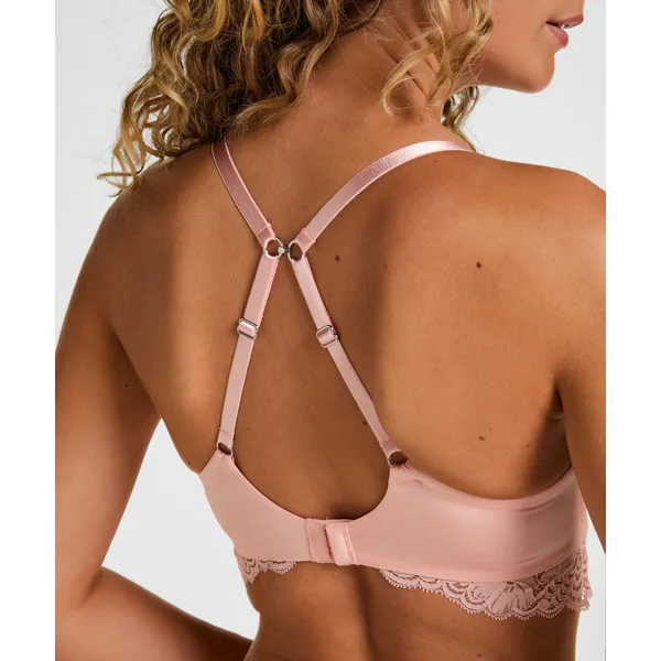 Soutien-gorge sans armatures préformé Andrea - Rose