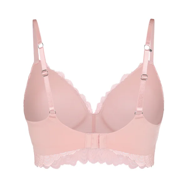 Soutien-gorge sans armatures préformé Andrea - Rose