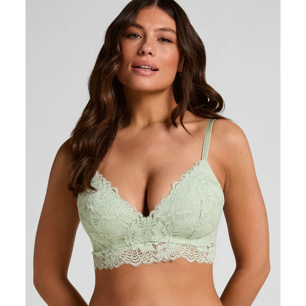Soutien-gorge sans armatures préformé Andrea - Vert