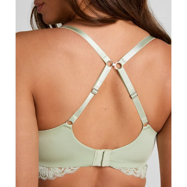 Soutien-gorge sans armatures préformé Andrea - Vert