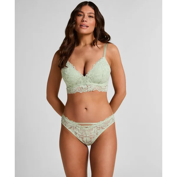 Soutien-gorge sans armatures préformé Andrea - Vert