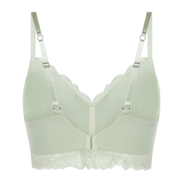 Soutien-gorge sans armatures préformé Andrea - Vert