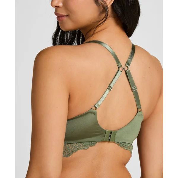 Soutien-gorge sans armatures préformé Andrea - Vert