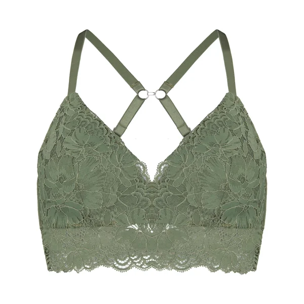 Soutien-gorge sans armatures préformé Andrea - Vert