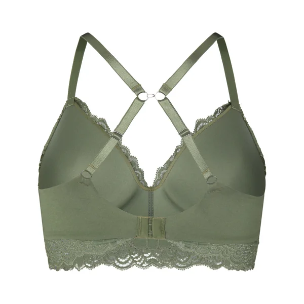 Soutien-gorge sans armatures préformé Andrea - Vert
