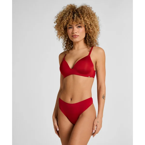 Soutien-gorge sans armatures préformé Mona - Rouge
