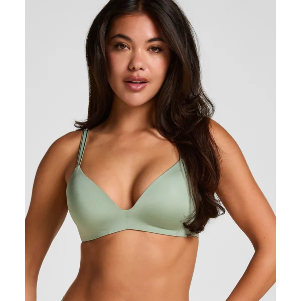 Soutien-gorge sans armatures préformé Mona - Vert