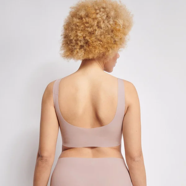Soutien-gorge sans armatures rose clair Sloggi