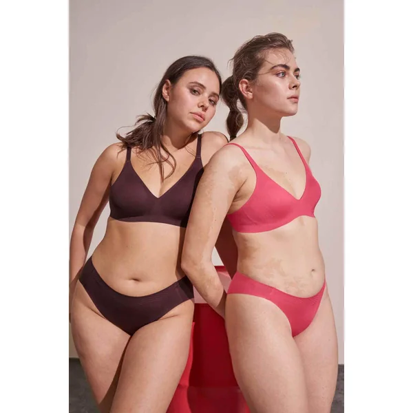 Soutien-gorge Sans Armatures rose Sloggi