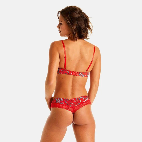 Soutien-gorge sans armatures - Rouge Pomm poire Ghost Pomm Poire