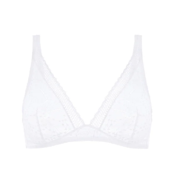 Soutien-gorge sans-armatures structuré Blanc Simone Pérèle