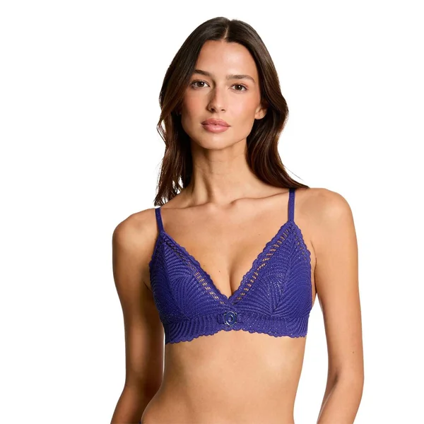 Soutien-gorge souple marine Glory bleu Morgan Lingerie