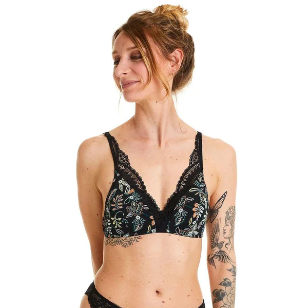 Soutien-gorge souple - Noir Pomm Poire