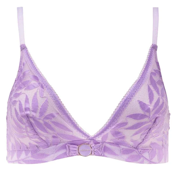 Soutien-gorge souple parme Lina violet Morgan Lingerie