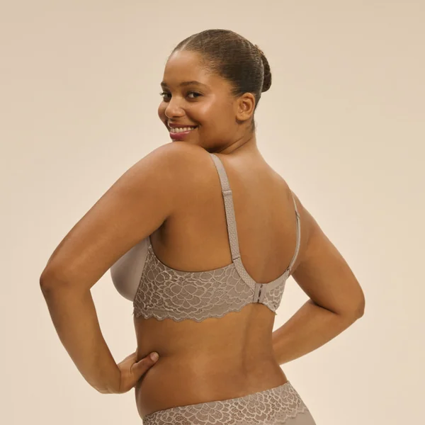 Soutien-gorge spacer décolleté plongeant Grège Simone Pérèle