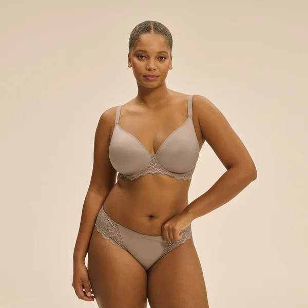 Soutien-gorge spacer décolleté plongeant Grège Simone Pérèle