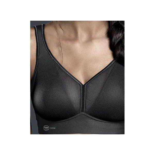 Soutien-gorge sport paddé 5544 ANTHRACITE