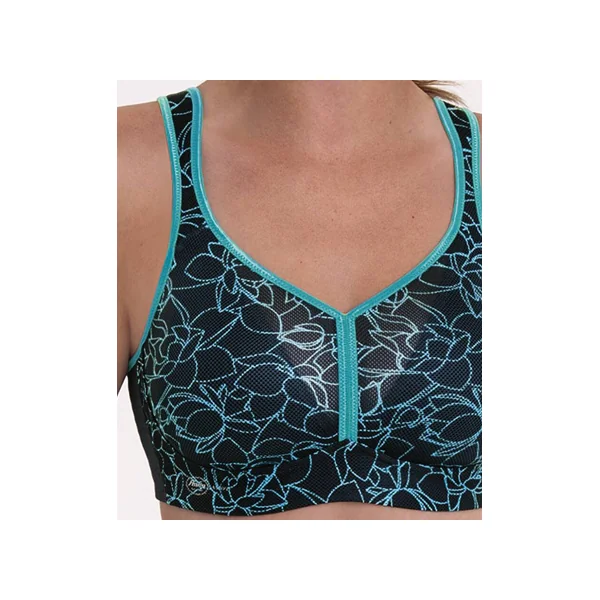 Soutien-gorge sport paddé 5544 FLOWER VIBES