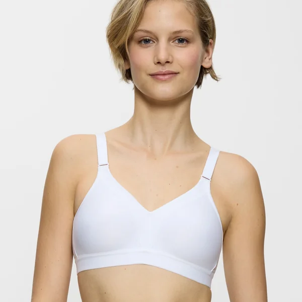 Soutien-gorge sport sans armatures blanc Triumph