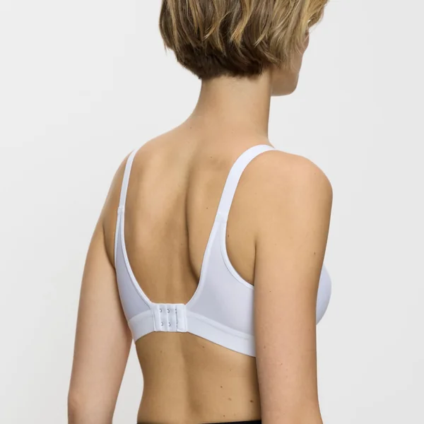 Soutien-gorge sport sans armatures blanc Triumph