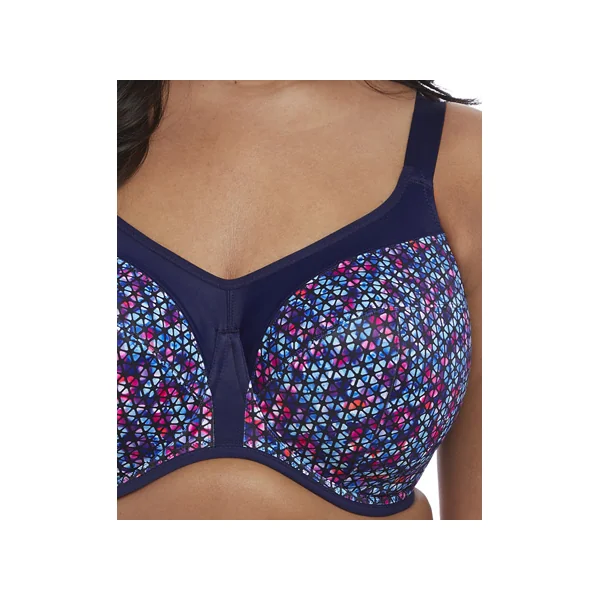 Soutien-gorge sport à armatures avec T-back ENERGISE 8042 NAVY