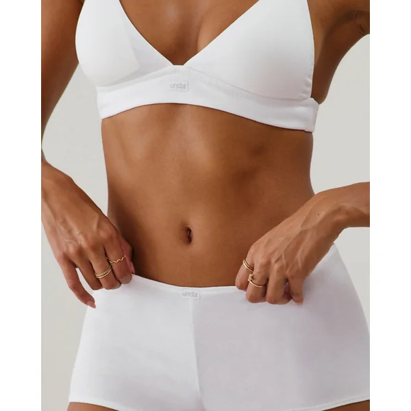 Soutien-gorge triangle ampliforme en coton biologique