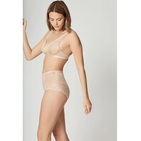 Soutien-gorge triangle armatures beige Maison Lejaby