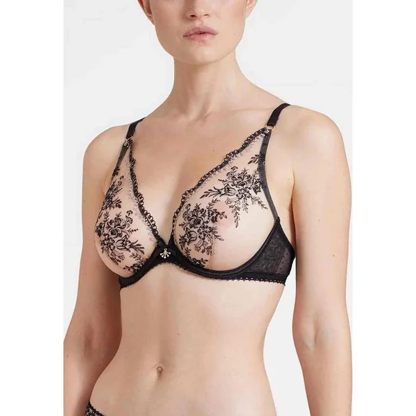 Soutien-gorge triangle armatures Noir Aubade Trésor Infini Aubade
