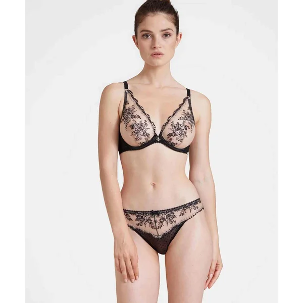 Soutien-gorge triangle armatures Noir Aubade Trésor Infini Aubade