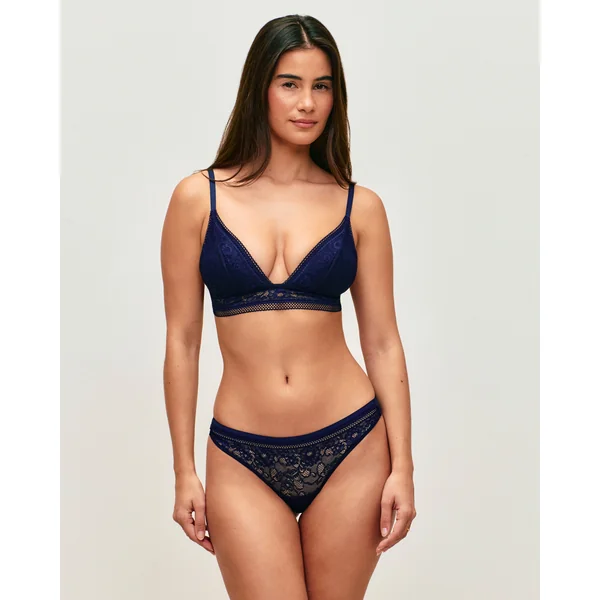Soutien-gorge triangle en dentelle