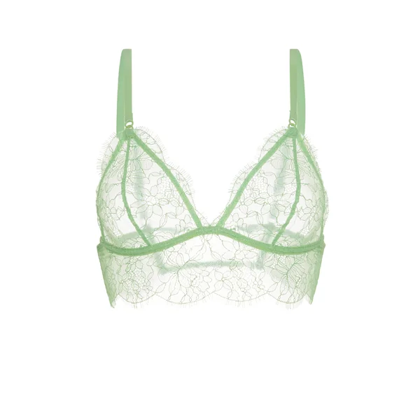 Soutien-gorge triangle en dentelle