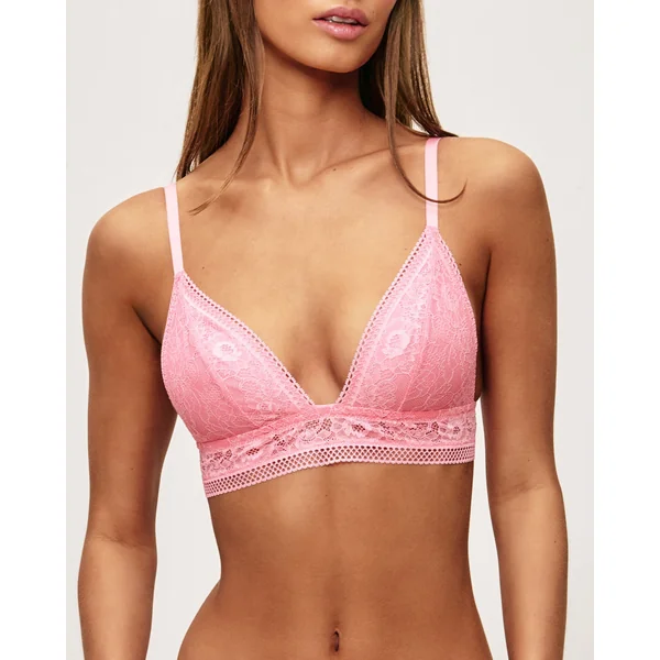 Soutien-gorge triangle en dentelle