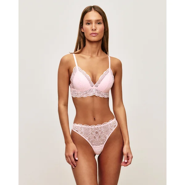 Soutien-gorge triangle en dentelle