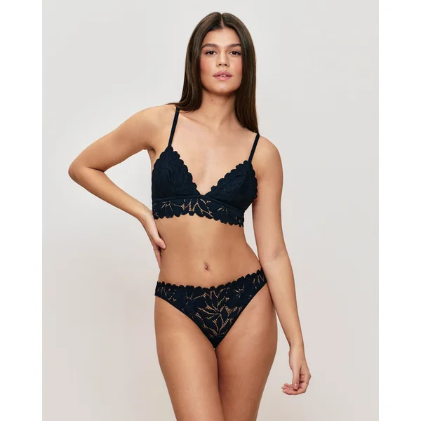 Soutien-gorge triangle en dentelle