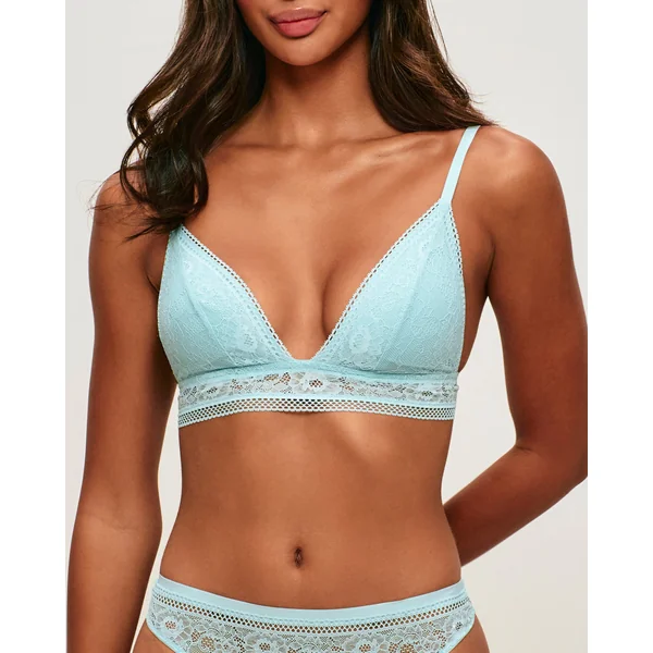 Soutien-gorge triangle en dentelle
