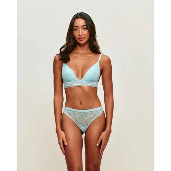 Soutien-gorge triangle en dentelle