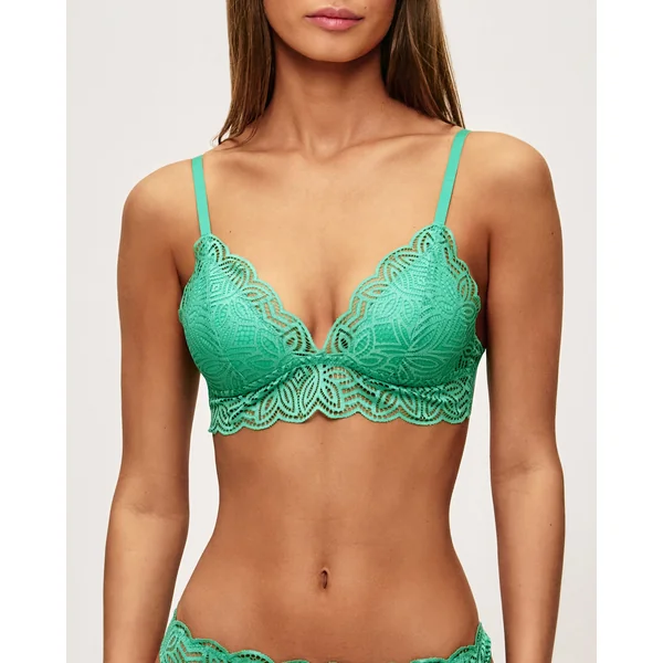 Soutien-gorge triangle en dentelle