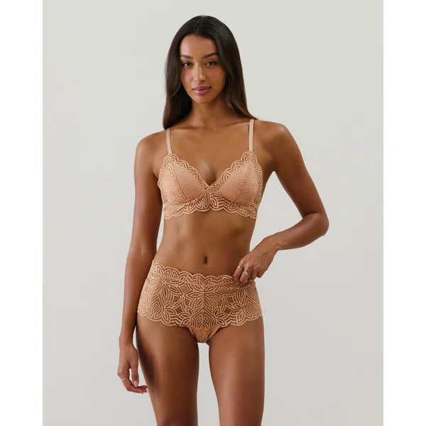 Soutien-gorge triangle en dentelle