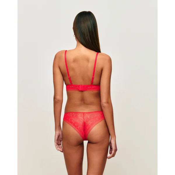 Soutien-gorge triangle en dentelle